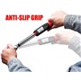 ACDelco ARM601-4 Clé dynamométrique numérique 1/2" avec buzzer (9,9 à 100 pieds), avec vibration et notification flash – Normes 