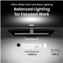 BenQ ScreenBar Halo 2 Lampe LED pour écran PC avec télécommande sans fil | Luminosité et température de couleur ajustables | Écl