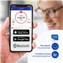 Microlife - Oxymètre de Pouls OXY 500 BT - Connecté Bluetooth, Validé Cliniquement, Saturation en Oxygène (spO2), Alerte risque,