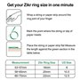 iQIBLA Zikr Ring Bague Intelligente Tasbih Electronique Tasbih Compteur de prière Multifonction avec l'application Lifestyle Mus