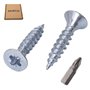 5 x 10 mm Vis à panneaux d'aggloméré PZ