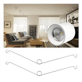 SKIR'CO Lot de 40 vis à bois universelles en acier zingué 4,0 x 80 mm Tête fraisée Torx Type 17 Vis à aggloméré