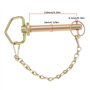 SKIR'CO Lot de 10 chevilles en laiton M10 x 32 mm