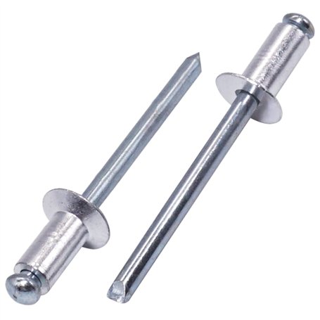 SKIR'CO (600 pièces) Rivets aveugles à tête fraisée en aluminium 4