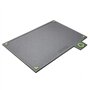 Lot de 4 planches à découper antidérapantes en marbre gris avec support - Passe au lave-vaisselle - Pour fruits, viandes chaudes
