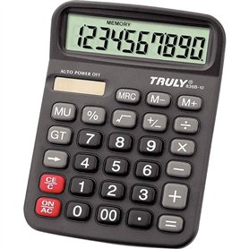 TRULY- 836B - Calculatrice de Bureau Solaire