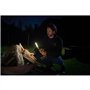 Lanterne LED compacte - RYOBI - 18V - 3 intensités : 800 / 400 / 100 Lumens - Rabattable et avec crochet