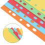Eagle Lot de 10 intercalaires en papier durable 5 couleurs A4