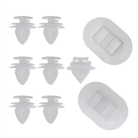 9pcs Kit de Clips Fixation Jupe Latérale Voiture Panneau de Garniture Automatique Attaches en Plastique pour Voiture 1610186180