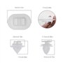 9pcs Kit de Clips Fixation Jupe Latérale Voiture Panneau de Garniture Automatique Attaches en Plastique pour Voiture 1610186180