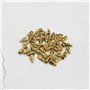 OTOTEC 50x Kit de Vis pour Carte Mère M3x6x4mm Entretoises en Laiton M3x5mm avec Tournevis pour Carte Mère de Boîtier d'ordinate