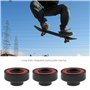 4pcs 608-2RS Roulement Intégré Haute Vitesse Faible Bruit pour Longue de Planche Skateboards Patins à roulettes Rouge