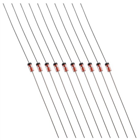 50 Pièces 1N34A Diode Germanium 50mA 65V Axial 1N34A Diodes Électroniques de Silicium Composants Électroniques pour Applications