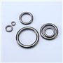 40pcs Canne à Pêche Céramique Guides Anneau Ensemble 10 Tailles 4.8mm-29.9mm Diamètre Extérieur Remplacement Canne à Pêche Oeil 