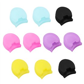 10pcs Repose-pouce en Silicone pour Clarinette Coussinets de Protection des Doigts pour Clarinette et Hautbois Embout Souple