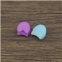 10pcs Repose-pouce en Silicone pour Clarinette Coussinets de Protection des Doigts pour Clarinette et Hautbois Embout Souple, Ro