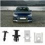 OTOTEC 26 Pièces Kit de Vis de Fixation pour sous-Plateau de Moteur Clips de Fixation pour Moteur Compatible avec Audi A4 B8 200