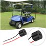 OTOTEC Lot de 6 Avertisseurs Sonores Clignotants Voiture Golf 12 V 25 MA Buzzer électronique Adapté Voiture Club Moto VTT Compat