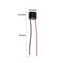 OTOTEC Lot de 6 Avertisseurs Sonores Clignotants Voiture Golf 12 V 25 MA Buzzer électronique Adapté Voiture Club Moto VTT Compat