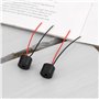 OTOTEC Lot de 6 Avertisseurs Sonores Clignotants Voiture Golf 12 V 25 MA Buzzer électronique Adapté Voiture Club Moto VTT Compat
