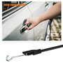 OTOTEC Câble de Poignée de Porte de Voiture Câble de Traction de Poignée de Porte Avant de Voiture 1Q0837085F Compatible avec VW