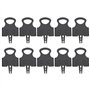 OTOTEC Lot de 10 Entretoises de Plaquettes de Frein à Disque Hydrauliques pour Vélo Compatibles avec Tektro Freins Hydrauliques