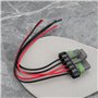 OTOTEC Faisceau de Câbles de Connecteur de Moteur D'essuie-Glace de Voiture 1254632670 Compatible avec Fiat Compatible avec Peug
