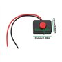 OTOTEC Lot de 4 boîtiers pour interrupteur à bouton-poussoir 35 x 25 x 14 mm 2 A/36 V Convient pour une application de circuit e