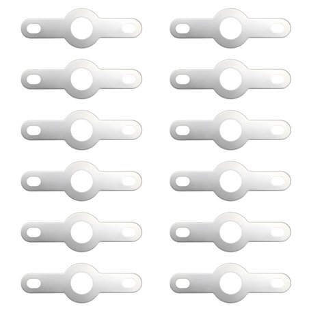 OTOTEC Lot de 200pcs Cosses à Souder Doubles pour PCB 3