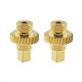 EMSea 2pcs Voiture Colis Étagère Toit Moteur Engrenages en Laiton Compatible avec Vauxhall/Opel Astra 93188313 93188314 13297951
