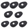 Lot de 2 Plaques d'adaptation pour Clignotants de Moto Compatible avec Yamaha MT07 MT09 Plaques d'indicateur Avant Arrière Clign