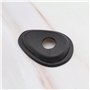 Lot de 2 Plaques d'adaptation pour Clignotants de Moto Compatible avec Yamaha MT07 MT09 Plaques d'indicateur Avant Arrière Clign