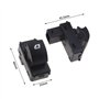EMSea Interrupteur de Commande Lève-vitre Électrique 6490.HQ 6490.E3 6554.QL 6554.HF Compatible avec Berlingo B9/Partner/Partner