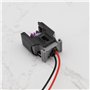 EMSea Lot de 4 connecteurs électriques pour injecteur diesel de voiture 13816706 compatibles avec les pièces de voiture Sprinter