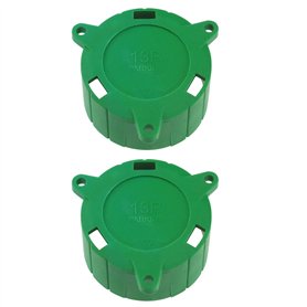EMSea 2pcs 13 Broches Prise de Remorque Protection Couvercle de Positionnement Prise de Stockage en Plastique Cache-poussière po