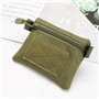 EMSea Mini Pince à Monnaie Multifonction Mini Sac à Clés Porte-monnaie Sac à Cartes 13.5x10.5cm Porte-monnaie en Nylon Mini Sac 