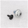 EMSea 1 Jeu de Fixation de Vis de Boulon de Plateau de sous-Plateau de Moteur Compatible avec VW Golf MK7 R GTI Comprenant 3 Bou