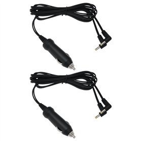EMSea Lot de 2 Adaptateurs Allume-Cigare Double 12 V Compatible avec Nextbase Lecteur DVD de Voiture Portable Car 9 NB9D-CAR (Lo