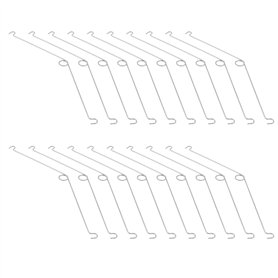 EMSea Lot de 20 Ressorts de Torsion en Acier Inoxydable pour Luminaire Encastr¨¦ 7