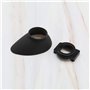 YINETTECH Lot de 2 oculaires de Rechange EF 18 mm pour viseur d'appareil Photo Canon 550D 300D 350D 400D 60d 600D 500D 450D 1000