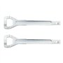YINETTECH Lot de 2 clés de démontage d'autoradio DIN compatibles avec Sony Series CDX MEX DV XR