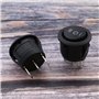 YINETTECH 10pcs Iterrupteur à Bascule SPDT AC 10A/125V 6A/250V 3 Broches 3 Positions on/Off/on Snap-in Voiture Interrupteur à Ba