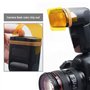 YINETTECH 20pcs Filtres d'éclairage Flash Gel de Lumière pour Appareil Photo Correction des Couleurs de Lumière Combinaison de P