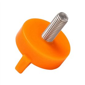 YINETTECH Lot de 2 poulies de renvoi de cordon et 2 mécanismes de verrouillage de cordon pivotants pour stores et stores de mais