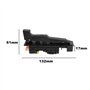 YINETTECH Interrupteur de Remplacement pour Meuleuse d'angle à 4 Broches Déclencheur Compatible avec Bosch GWS 18 19 20 21 22 23