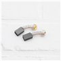 YINETTECH 2 Paires de Balais de Charbon 16,3 X 10 X 6 Mm Compatible avec Evolution RAGE 3S Compatible avec La Scie à Onglet Coul