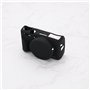YINETTECH 1 étui de protection en silicone souple pour appareil photo numérique avec capuchon d'objectif amovible compatible ave