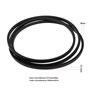 YINETTECH 1 Pièce Courroie Trapézoïdale de Tondeuse 2464x2413mm Largeur 12.7mm 532445880 583581601 Courroie de Plateau de Coupe 