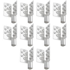 YINETTECH 10pcs Connecteurs à Sertir pour Chauffage Infrarouge Pinces de Montage pour Feuille Chauffante Infrarouge Presse à Ser