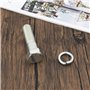 YINETTECH Lot de 4 Boulons Barre Remorquage M16 X 60 Mm avec écrou Rondelle à Ressort Rondelle Plate à Utiliser avec Boulons Cro